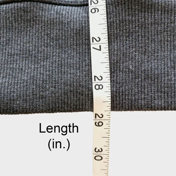 Champion Hoodie Jacket Men's L Zip Up Gray Streetwear Minimalist Neutral Workout - Picture 7 of 8